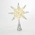 ^ 'SILVER TINSEL THREAD STAR 1' 20 MINI WW LED ΛΑΜΠ. ΜΠΑΤ. 3ΧΑΑ,IP20 28x5x20cm