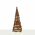 ^ 'NATURAL RATTAN CONE TREE' 40 MINI WW LED ΛΑΜΠ. ΜΠΑΤ. 3ΧΑΑ,IP20 Φ22X60CM