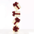 ^ 'WHITE VERTICAL GIFT BOX, RED&BLACK BOW'  50 WW MINI LED ΛΑΜΠ. ΜΠΑΤ. 3ΑΑ IP20 4X19CM, H85CM