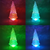^ 'CRYSTAL PLASTIC TREE' 1 RGB LED ΜΠΑΤ (3xAAA) ΠΡΟΓΡΑΜ(ΕΝΑΛΛΑΓΗ ΧΡΩΜ) IP20 Φ10x25cm