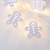 'METAL STRING LIGHTS' ΜΠΙΣΚΟΤΟ 10 LED ΛΑΜΠΑΚ ΣΕΙΡΑ ΜΠΑΤΑΡ(2xΑΑ) ΘΕΡΜΟ ΛΕΥΚΟ IP20 135+30cm ΔΙΑΦΑΝ ΚΑΛ