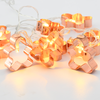 'METAL STRING LIGHTS' ΜΠΙΣΚΟΤΟ 10 LED ΛΑΜΠΑΚ ΣΕΙΡΑ ΜΠΑΤΑΡ(2xΑΑ) ΘΕΡΜΟ ΛΕΥΚΟ IP20 135+30cm ΔΙΑΦΑΝ ΚΑΛ