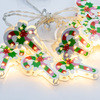 ^ ΥΠΟ ΚΑΤΑΡΓ 'METAL CHRISTMAS MOTIFS' ΓΛΥΦΙΤΖΟΥΡΙ 10 LED ΛΑΜΠΑΚ ΣΕΙΡΑ ΜΠΑΤ(3xAA)  & TIMER