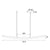 ^ΚΡΕΜΑΣΤΟ Φ/Σ LED 20W 3000K 1400LM NAAVA ΜΑΥΡΟ ΑΛΟΥΜΙΝΙΟ IP20 102X15X110CM