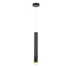 ^ΚΡΕΜΑΣΤΟ Φ/Σ LED 5W 3000K 300LM ESTRELA ΜΑΥΡΟ ΜΕΤ/ΚΟ IP20 D6XH228CM