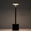 GloboStar® JOJO 76522 Μοντέρνο Επιτραπέζιο Φωτιστικό Πορτατίφ LED 1.5W 105lm 120° DC 5V Επαναφορτιζόμενο με Μπαταρία Li-ion 1800mAh - Διακόπτη Αφής με 3 Εναλλαγές Φωτισμού CCT Θερμό - Φυσικό - Ψυχρό 1500K - 4500K - 6000K Dimmable - D8 x H34cm - Χάλκινο