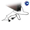 Αδιάβροχη Κυλιόμενη Επιγραφή LED 230V USB &amp; WiFi Κόκκινη Διπλής Όψης 168x20cm  90105