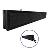 Αδιάβροχη Κυλιόμενη Επιγραφή LED 230V USB &amp; WiFi RGB Διπλής Όψης 168x20cm  90158
