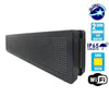 Αδιάβροχη Κυλιόμενη Επιγραφή SMD LED 230V USB &amp; WiFi Λευκή Διπλής Όψης 100x20cm  90110