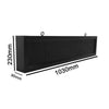 Αδιάβροχη Κυλιόμενη Επιγραφή SMD LED 230V USB &amp; WiFi Λευκή Μονής Όψης 100x20cm  90108