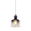 ALMA PENDANT 1xE27 WOOD/BLUE