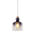 ALMA PENDANT 1xE27 WOOD/BLUE