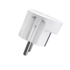 ANGLE BAKELITE SCHUKO PLUG 16A WHITE
