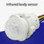 Ανιχνευτης Κινησης 40w- 85-265 Volt PIR εξοικονόμησης ενέργειας φώτων για Λαμπες και Προβολεις Led