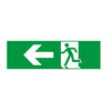 ARROW LEFT STICKER FOR EXIT/EMERGENCY LIGHTING