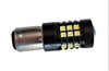 BA15D Led Σκαφων 12-24volt 11.5w-30smd 3030-800Lm με φακό ενίσχυσης-Ψυχρο Λευκο-1τεμ.