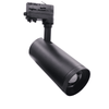 BLACK LED COB TRACK LUMINAIRE AIMY 30W 4000K 2WIRES 25-50° 3100LM 230V Ra80