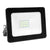 BLACK LED SMD FLOOD LUMINAIRE IP66 10W GREEN 880Lm 230V