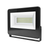 BLACK LED SMD FLOOD LUMINAIRE IP66 50W 6000K 5500Lm 230V AC RA80
