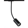BLACK LED TRACK LIGHT 10W 4000K 2WIRES 38° 900LM 230V Ra80