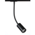 BLACK LED TRACK LIGHT 10W 4000K 2WIRES 38° 900LM 230V Ra80