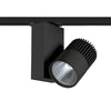 BLACK LED TRACK LIGHT 15W 3000K 2WIRES 36° 1100LM 230V Ra80