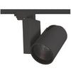 BLACK LED TRACK LIGHT 35W 3.000K 4WIRES 24° 2500LM 230V Ra80