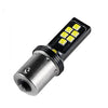 Canbus 1156-P21W- Λαμπες led Αυτοκινητου 12smd 3030-1200lm-12-24vDc Ψυχρο λευκο