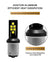 Canbus 1156-P21W- Λαμπες led Αυτοκινητου 12smd 3030-1200lm-12-24vDc Ψυχρο λευκο