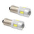 Canbus BA9S T4W-λαμπες led αυτοκινήτου 5730 Led φως ανάγνωσης αυτοκινήτου  DC 12V-1τεμ. Λευκο