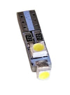 Canbus T5 Led Αυτοκινήτου 3smd 1210-12V-Ψυχρο Λευκο 1τεμ.