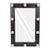 GloboStar® MAKEUP MIRROR-60x90-2 Μοντέρνος Καθρέπτης Μακιγιάζ με Πλαίσιο Φυσικού Ξύλου με Διακόπτη On/Off 10 x E27 AC220-240V - Μ60 x Π7 x Υ90cm - Καφέ Wenge