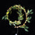 CHRISTMAS WREATH ΣΤΕΦΑΝΙ ΜΕ ΠΡΑΣΙΝΑ ΦΥΛΛΑ 30 MINI LED ΛΑΜΠΑΚ ΜΕ ΚΑΛΩΔΧΑΛΚΟΥ &amp; ΜΠΑΤΑΡ.(3xAA) ΘΕΡΜΟ