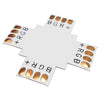 Connector + για Ταινία LED 7.2 &amp; 14.4 Watt RGB  77449