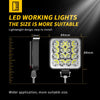 DC 9V-60V-3,3 ιντσών 48W Led Work Light 16LED Flood Beam για SUV Truck Forklift Boat-Ψυχρο Λευκο-1τεμ.