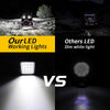 DC 9V-60V-3,3 ιντσών 48W Led Work Light 16LED Flood Beam για SUV Truck Forklift Boat-Ψυχρο Λευκο-1τεμ.