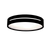 DONNA ΠΛΑΦΟΝΙΕΡΑ 3XE27 ΜΑΥΡΟ ΞΥΛΟ D400mm