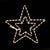 DOUBLE STARS 60 LED ΣΧΕΔΙΟ 2.5m ΜΟΝΟΚΑΝΑΛ ΦΩΤΟΣΩΛ ΘΕΡΜΟ ΛΕΥΚΟ IP44 46cm 1.5m ΚΑΛΩΔ