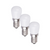 E14 LED 1W 3.000K 230V AC 60Lm 2835SMD Ra80 3PCS-PACK