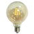E27 G125 AMBER DIM 6W 2700K 230V AC 680LM LED COG