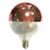 E27 G125  ROSE GOLD DIM 6W 2700K 230V AC 680LM LED COG