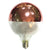 E27 G125  ROSE GOLD DIM 6W 2700K 230V AC 680LM LED COG