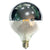 E27 G125 SILVER DIM 6W 2700K 230V AC 680LM LED COG