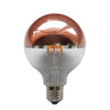 E27 G95 ROSE GOLD DIM 6W 2700K 230V AC 680LM LED COG