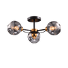 ELLARIA CHANDELIER 3xE27 WOOD/GREY