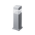 ESTER LED GARDEN FIXTURE 10W 4000K IP55 480mm GREY