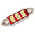 Festoon 36mm C5W CANBUS NO Error -250lm- Led Αυτοκινητων-12 SMD 4014 LED Λευκο-DC12V