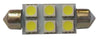 Festoon-C5W 6 Smd Led 5050 42mm- C5W-5050-6