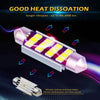 Festoon Canbus 31mm C5W Λάμπα LED 12volt - 200lm Αυτοκινητων- Πλαίσιο φώτων πινακίδων για Mercedes Benz Λευκό