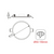 FLEX W ROUND LED SLMPANEL 15W 3000K 1300Lm 230V Φ50-150 120°